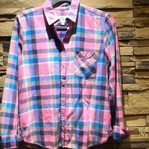 American Eagle Pink Flannel